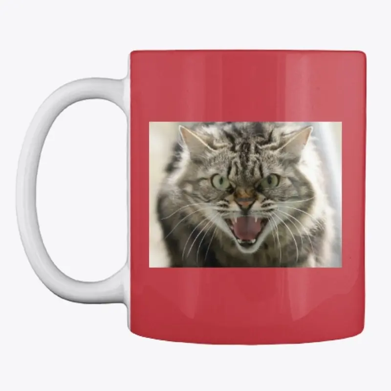 MEAN  KITTY MUG