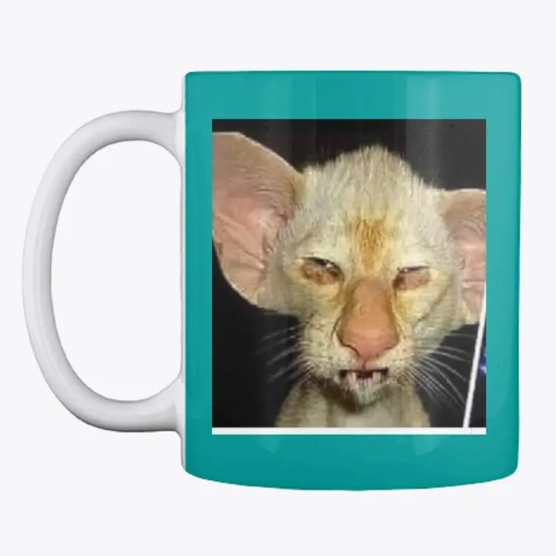 CAFFEINE KITTY MUG